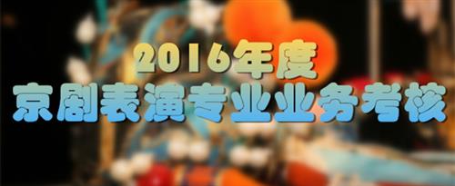 坤巴插入屁股直播软件国家京剧院2016年度京剧表演专业业务考...